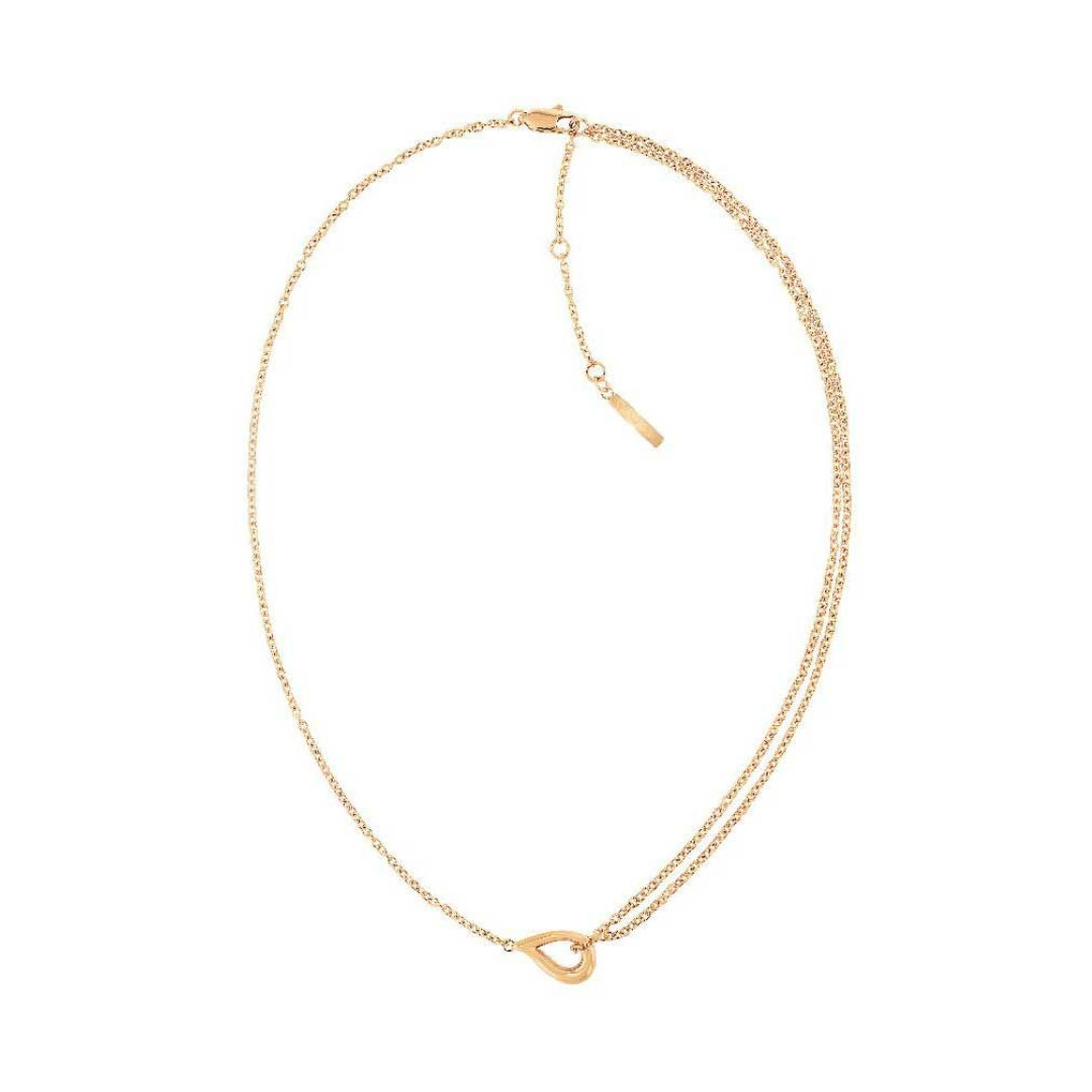 Calvin fashion klein gold necklace