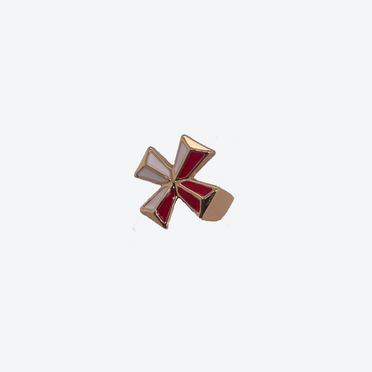 Gold Plated Maltese Cross Ring