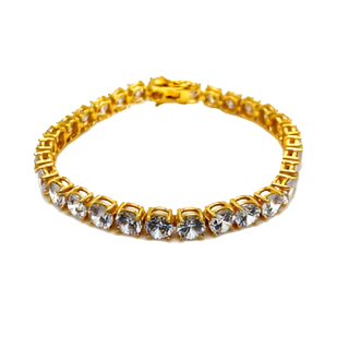 Gold Plated Tennis Bracelet