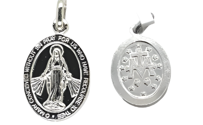 Silver 925 Holy Cross Pendant - CNST0112AGMIR