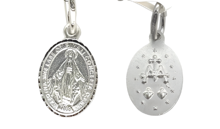 Silver 925 Holy Cross Pendant - CNST0119AGMIR