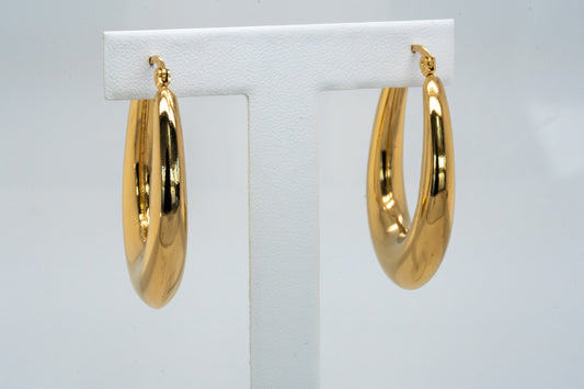 Signature Hoop Earrings - EA315201G