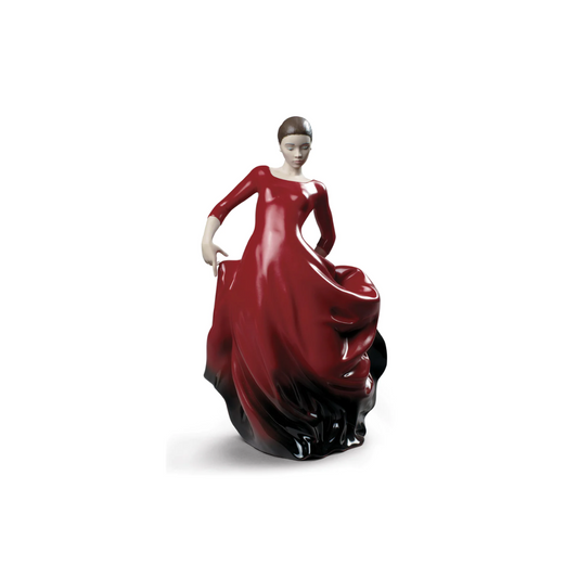 BULERIA FLAMENCO DANCER WOMAN FIGURINE. RED REF: 1009183