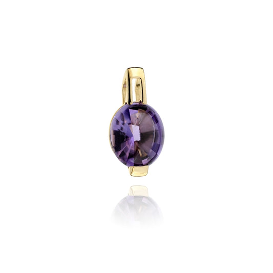 Amethyst Drop Pendant