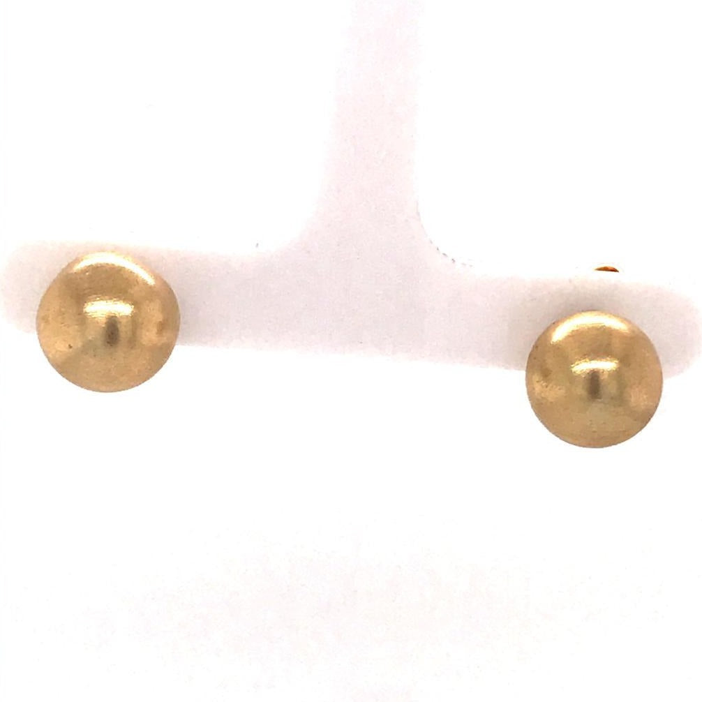 Gold Stud Earrings (ORSE5433PLSOR)