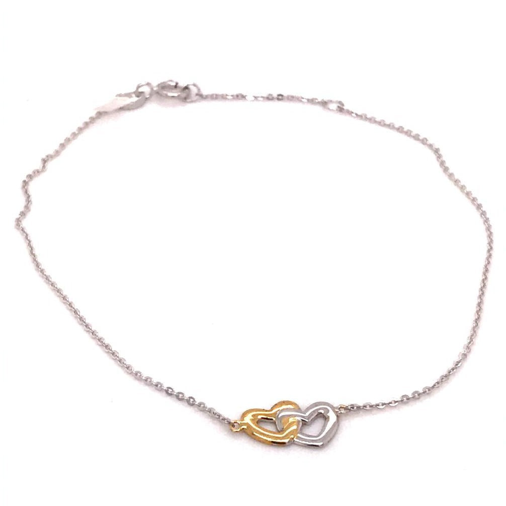 2 Heart Bracelet (753019 – Sterling Holdings